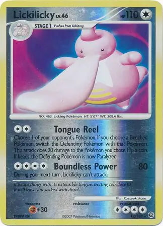 Secret Wonders Lickilicky #12/132 reverse holo